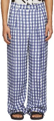 Jacquemus Blue 'Le Pantalon Mela' Trousers