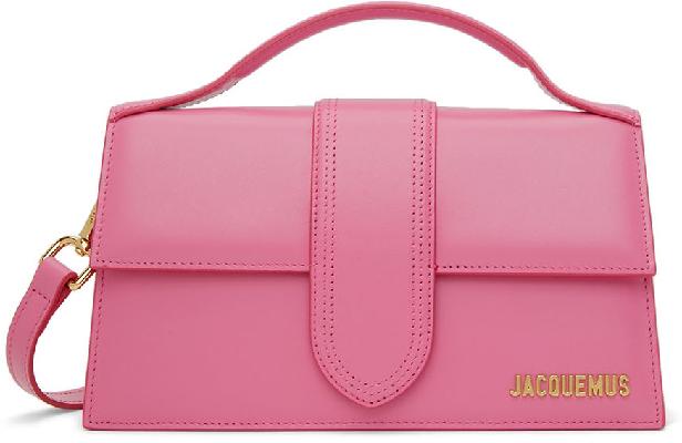 Jacquemus Pink ‘Le Bambino Grand’ Top Handle Bag