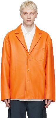 Jacquemus Orange 'La Veste Aranciu' Jacket