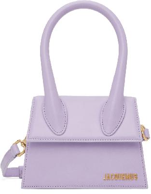Jacquemus Purple 'Le Chiquito Moyen' Bag