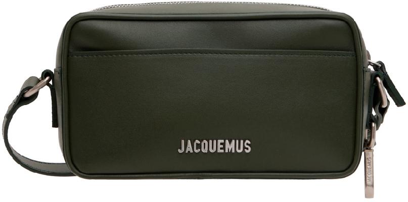 Jacquemus Green 'Le Baneto' Pochette Bag