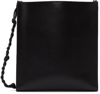 Jil Sander Black Tangle Shoulder Bag