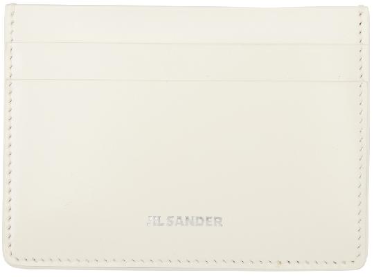 Jil Sander Off-White Credit Card Holder