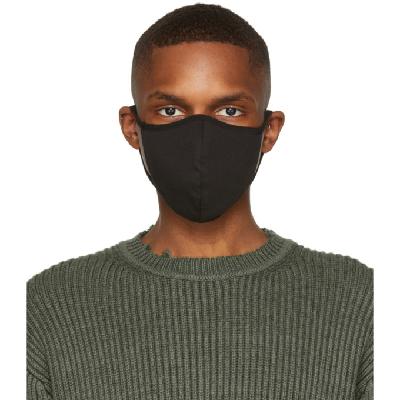 John Elliott Five-Pack Black Jersey Face Mask