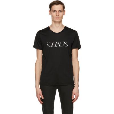 Johnlawrencesullivan Black 'Chaos' T-Shirt