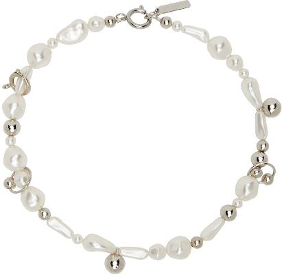Justine Clenquet Silver Sidney Choker