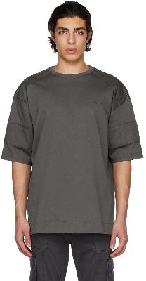 Juun.J Grey Patch T-Shirt