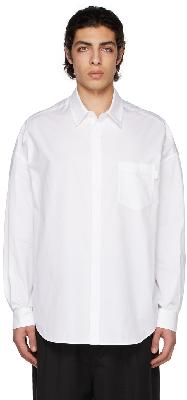 Juun.J White Front Pocket Shirt