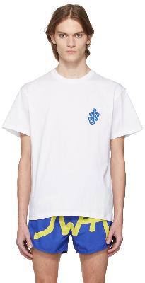 JW Anderson White Anchor Patch T-Shirt