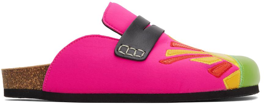 JW Anderson Pink Sunrise Loafers