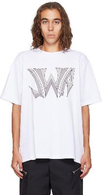 JW Anderson White Gothic T-Shirt