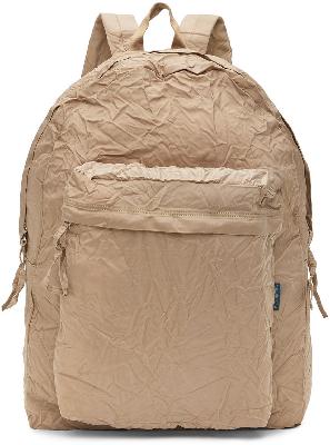 Kanghyuk Beige Airbag Backpack