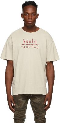 Ksubi Tan Real Biggie T-Shirt