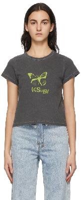 Ksubi Grey Butterfly Mini T-Shirt