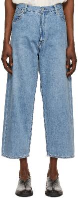 Kuro Blue Nuterm Edition Straight Jeans