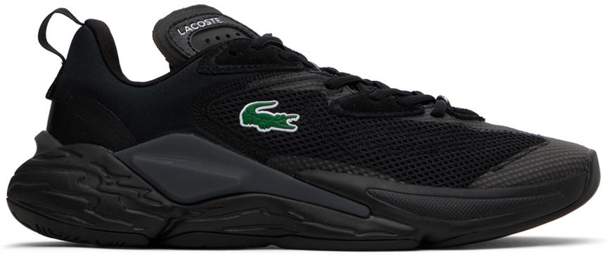 Lacoste Black Aceshot Sneakers