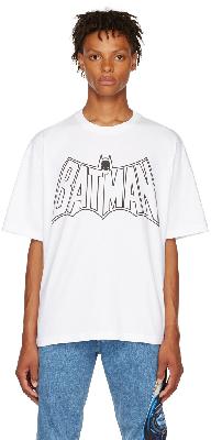 Lanvin White Batman & Catwoman T-Shirt