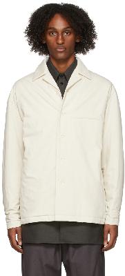 Lemaire Off-White Wadded Overshirt Jacket