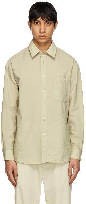 Lemaire Green Cotton Shirt