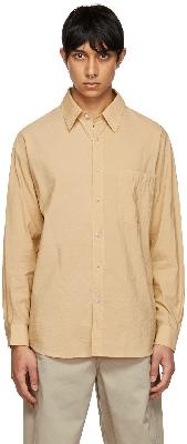 Lemaire Yellow Cotton Shirt