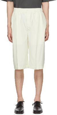 Lemaire Yellow Easy Shorts