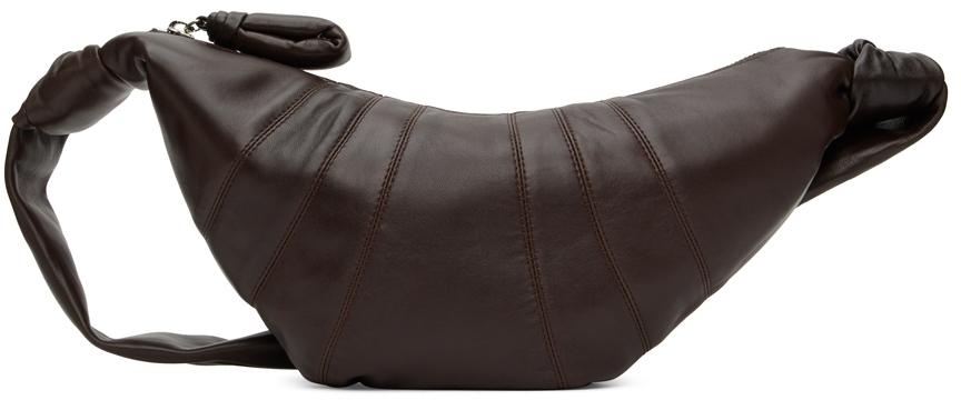 Lemaire Brown Small Croissant Bag
