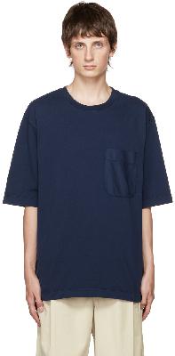 Lemaire Navy Boxy T-Shirt