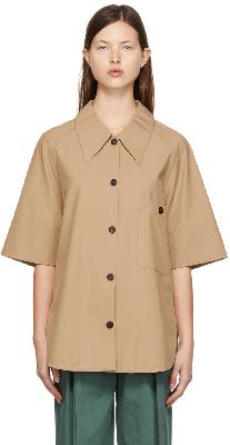 LOW CLASSIC Brown Rayon Shirt