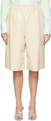 LOW CLASSIC Off-White Bermuda Shorts