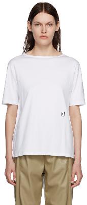 LOW CLASSIC White Embroidery T-Shirt