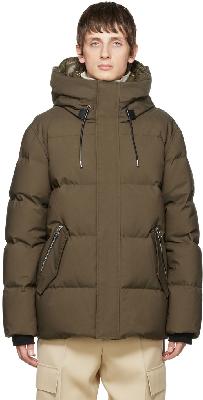 Mackage Khaki Quilted Down Coat