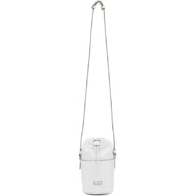 Maison Margiela White Micro 5AC Bucket Bag
