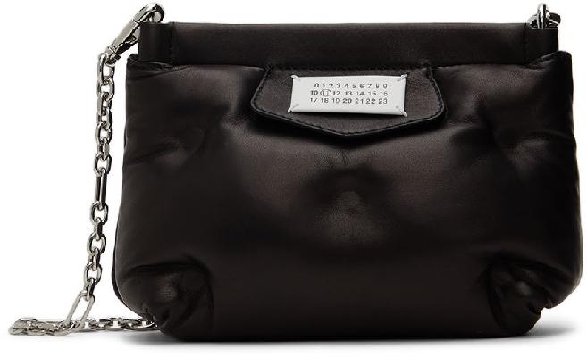 Maison Margiela Black Mini Glam Slam Shoulder Bag