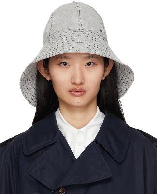 Maison Michel Grey Wool Julianne Hat