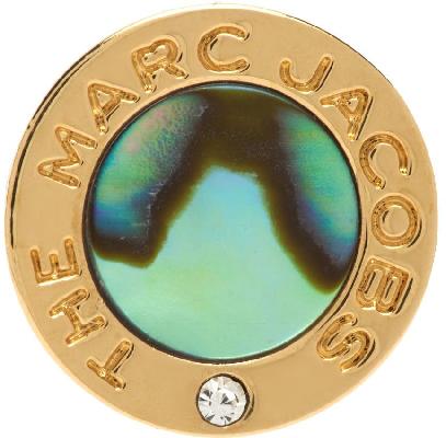 Marc Jacobs Gold 'The Medallion' Earrings