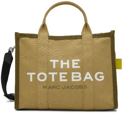 Marc Jacobs Khaki 'The Colorblock Small Tote Bag' Tote