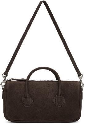 Marge Sherwood SSENSE Exclusive Brown Zipper Bag