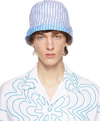 Marni Blue Dip-Dyed Bucket Hat