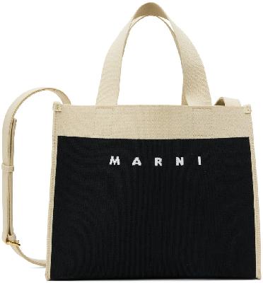 Marni Black Small Shopping Bag