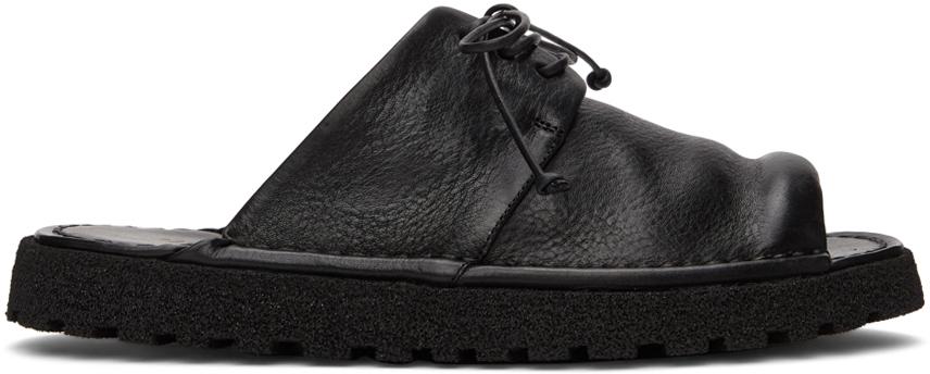 Marsèll Black Sanpomice Sandals