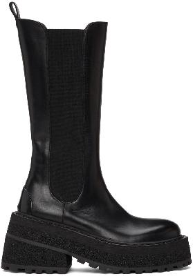 Marsèll Black Carretta Mid-Calf Boots