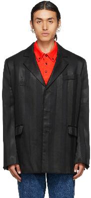 Martine Rose Black Everton Blazer