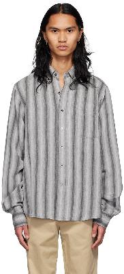Maryam Nassir Zadeh SSENSE Exclusive Grey Viscose Shirt
