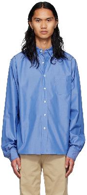 Maryam Nassir Zadeh SSENSE Exclusive Blue Cotton Shirt