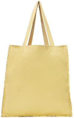Maryam Nassir Zadeh SSENSE Exclusive Yellow Leather Tote