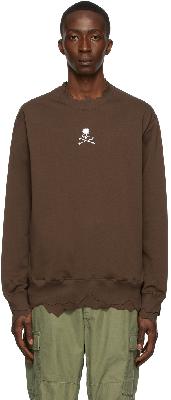 mastermind WORLD Brown Cotton Sweatshirt