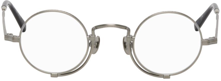Matsuda Silver & Navy 10103H Glasses