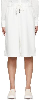 Max Mara Leisure White Primo Jersey Shorts