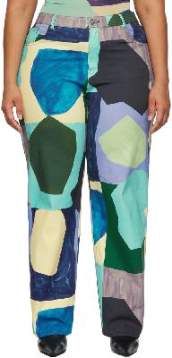Miaou Multicolor Paloma Elsesser Edition Fargo Relaxed Trousers