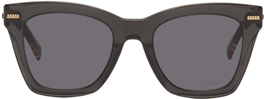 Missoni Gray Square Sunglasses
